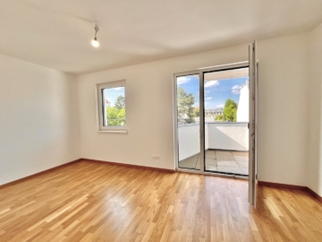 Schlafzimmer 1 - ERSTBEZUG: Traumhafte 3-Zimmer-Wohnung mit 2 Balkonen (ideal auch für Anleger)