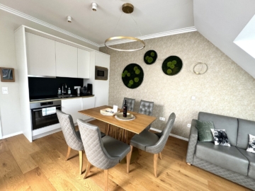 Wohnküche - Voll ausgestattetes Penthouse der Extraklasse mit Panorama-Dachterrasse