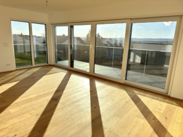 Wohnbereich - Modernes Doppelhaus mit Garten, Balkon & Dachterrasse – Traumhafter Ausblick nahe Eisenstadt