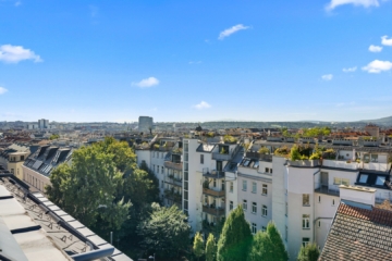 AB SOFORT VERFÜGBAR: Traumhafte DG-Wohnung mit Terrasse, Galerie und atemberaubender Aussicht!!, 1150 Wien, Dachgeschoß