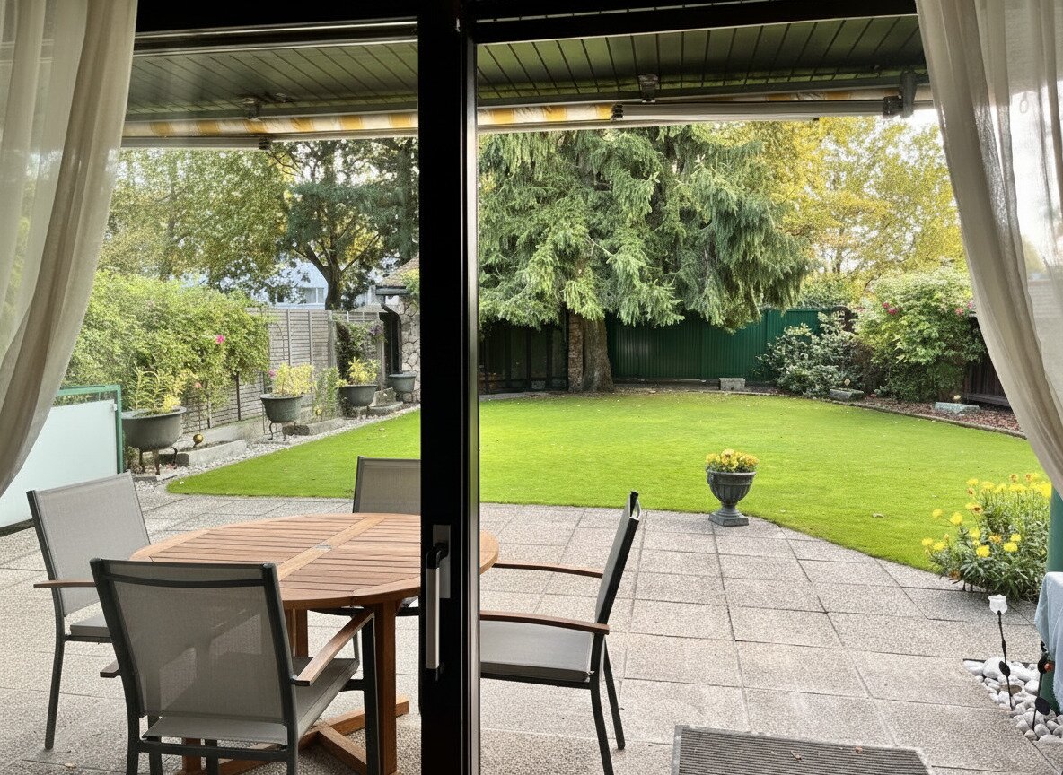 Terrasse - Charmantes Eckreihenhaus am Froschberg – mit Traumgarten, Doppelgarage & Salettl (im Alleineigentum!)