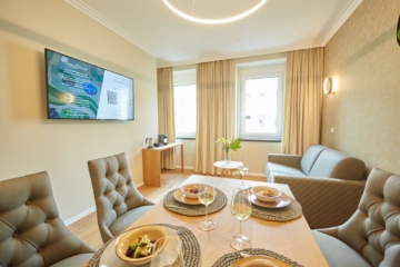 INVESTMENT CHANCE! Exklusives & voll ausgestattetes BUY-TO-LET-Apartment mit Terrasse - Wohnküche