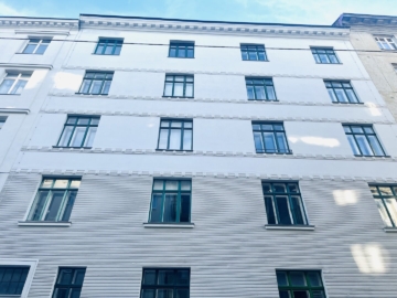 Fassade - Gemütliche 1,5-Zimmer-Wohnung im HISTORISCHEN EPSTEIN-BAU