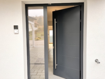 Hauseingang - Doppelhaushälfte in Toplage nahe Eisenstadt – Erstbezug!